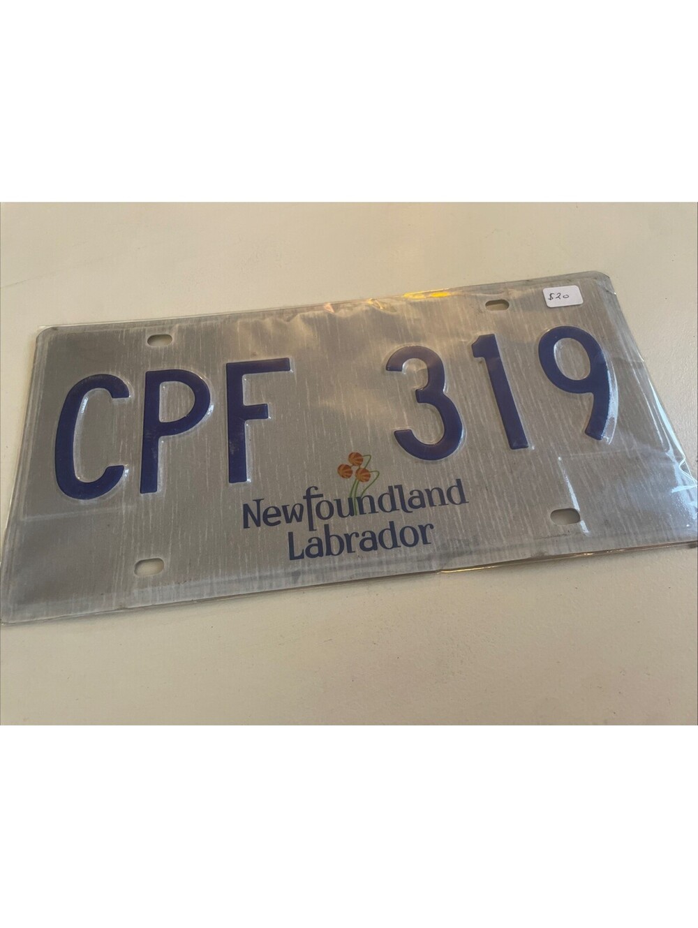 Newfoundland License Plate (Expired) Labrador CPF 319